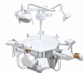 SISTEMA DE SIMULACION PRECLINICA ODONTOLOGIA PARA 4 USUARIOS  T.D.T - JPS-FT-4VI  ANALOGO